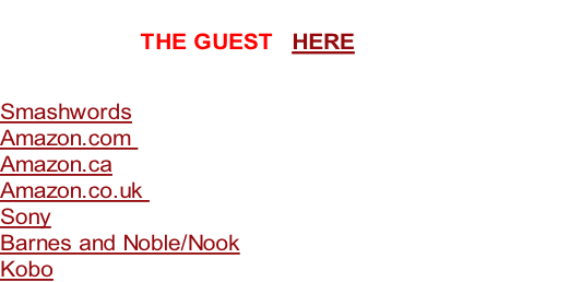 Download your FREE copy of Karen Dales’
short story “THE GUEST” HERE or at the following
retailers!!!

Smashwords
Amazon.com  
Amazon.ca 
Amazon.co.uk 
Sony
Barnes and Noble/Nook
Kobo